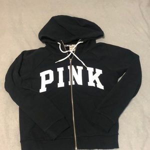 PINK VS zip up.